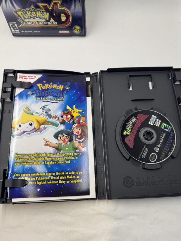 Pokemon XD CIB W Poster & Pokemon Colosseum Bonus Disc With Insert - Image 19