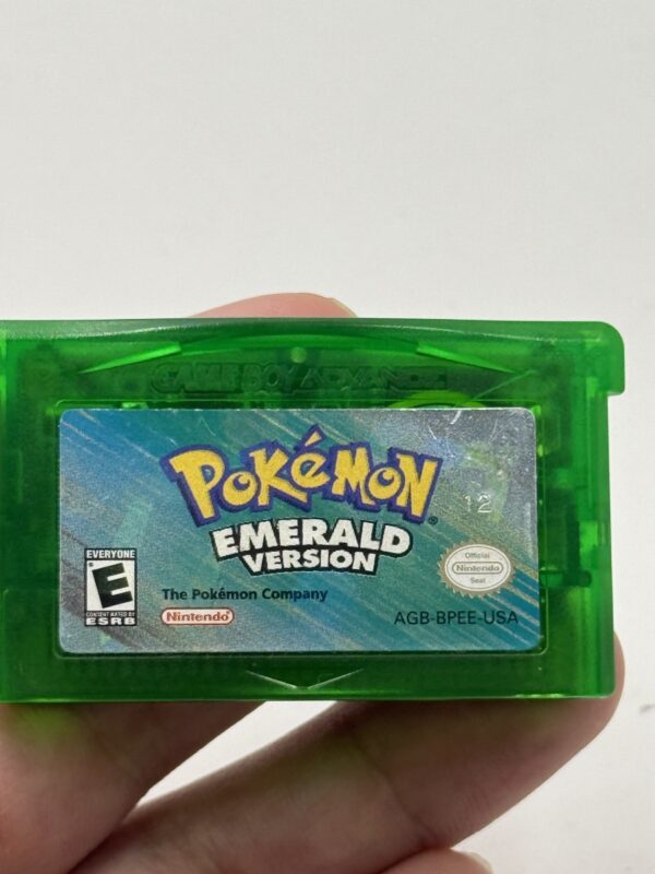 Gameboy Advanced IPS Screen V5 & Pokemon Emerald Version Authentic . - Image 5