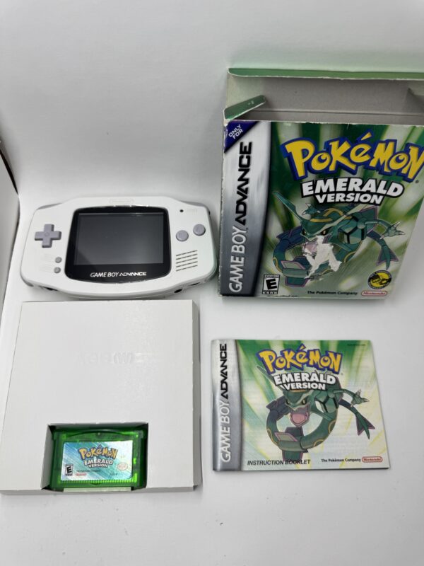 Gameboy Advanced IPS Screen V5 & Pokemon Emerald Version Authentic . - Image 3