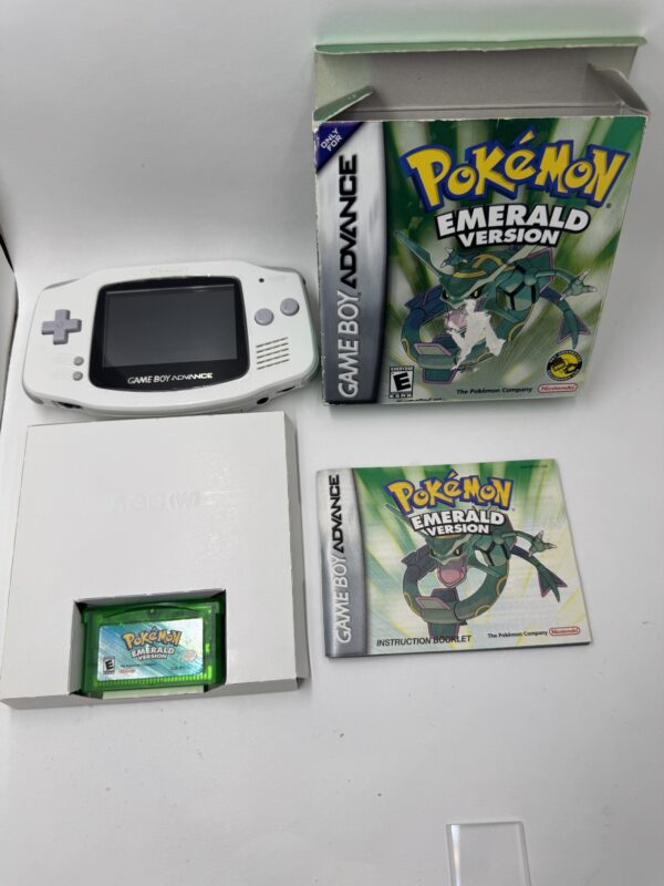 Gameboy Advanced IPS Screen V5 & Pokemon Emerald Version Authentic . - Image 7